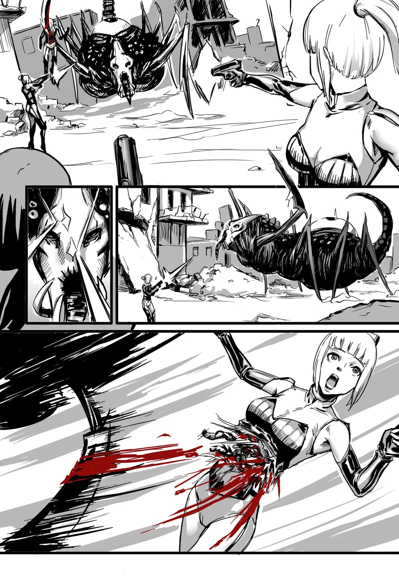[CrimsonRed] Some comic works page 47