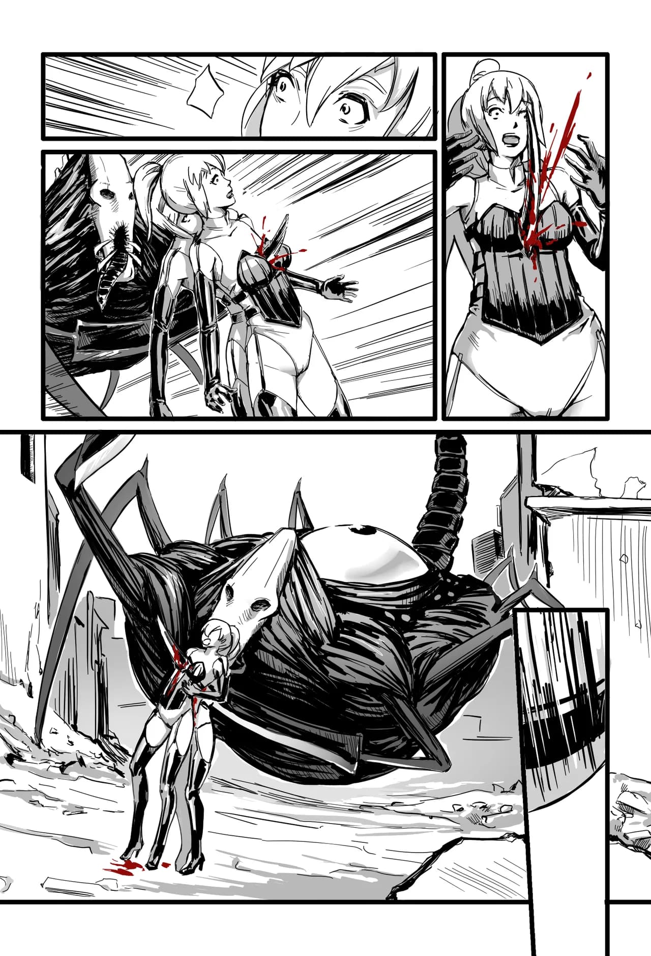 [CrimsonRed] Some comic works page 49