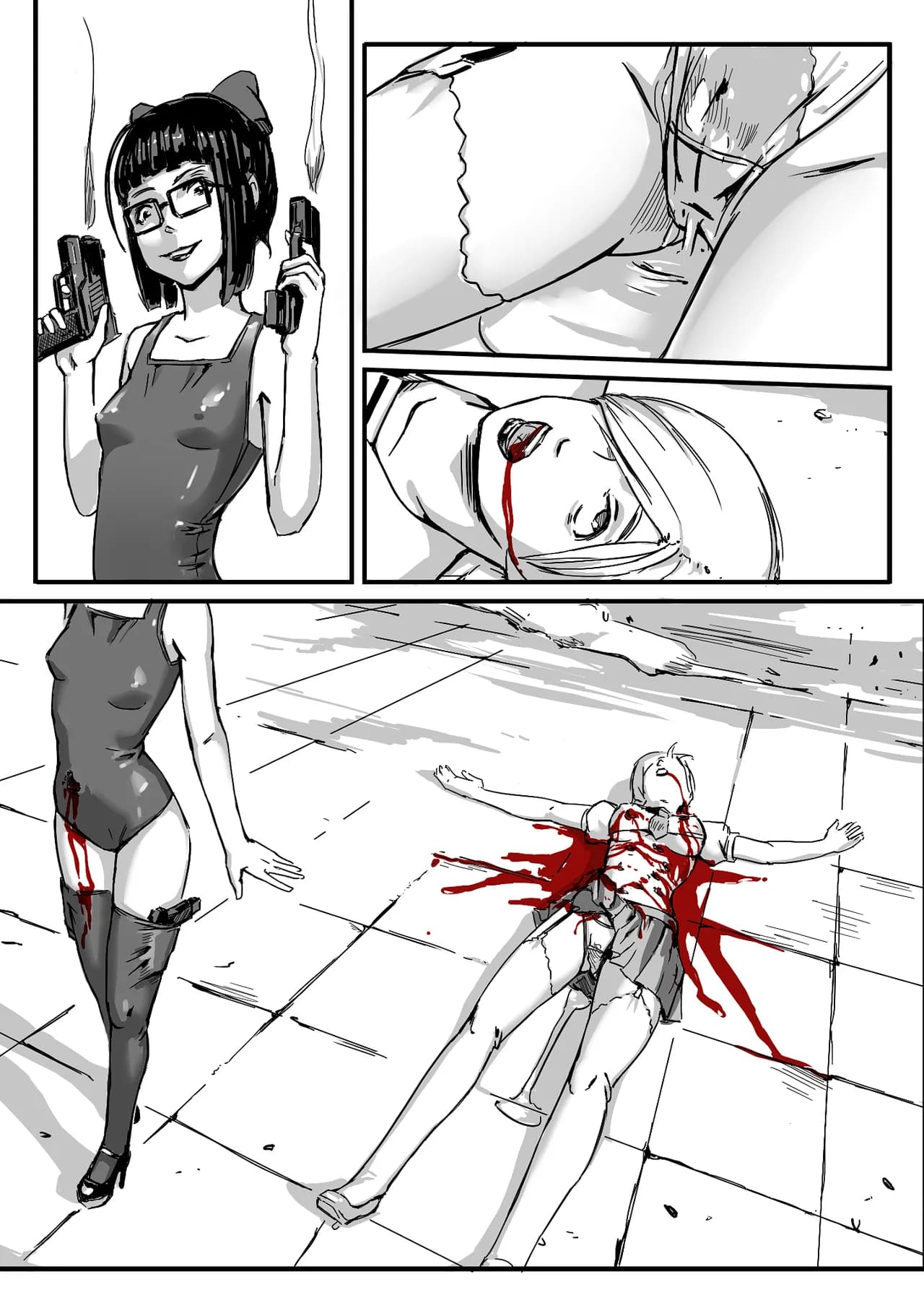 [CrimsonRed] Some comic works page 5