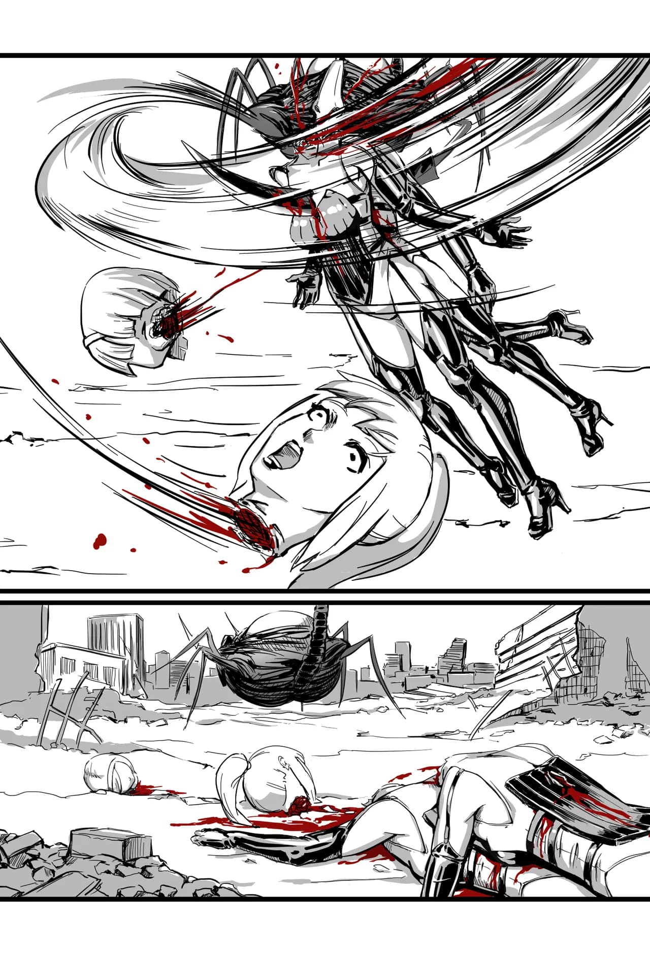 [CrimsonRed] Some comic works page 50