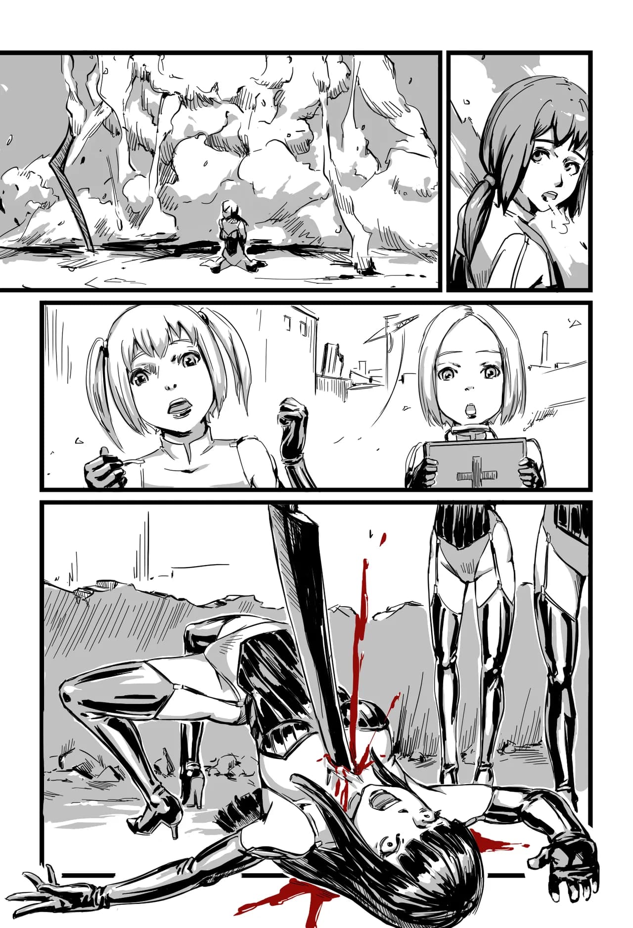 [CrimsonRed] Some comic works page 57