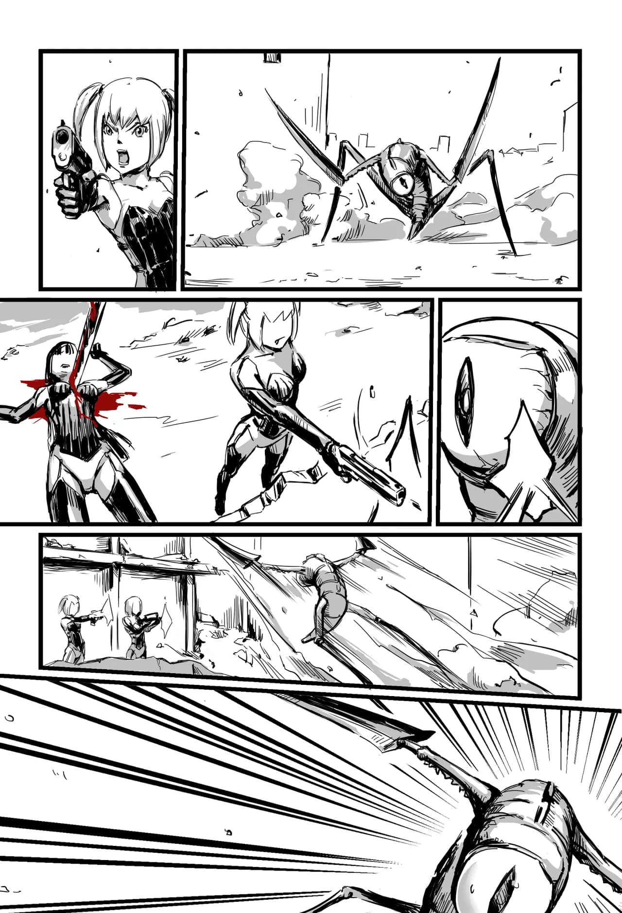 [CrimsonRed] Some comic works page 59