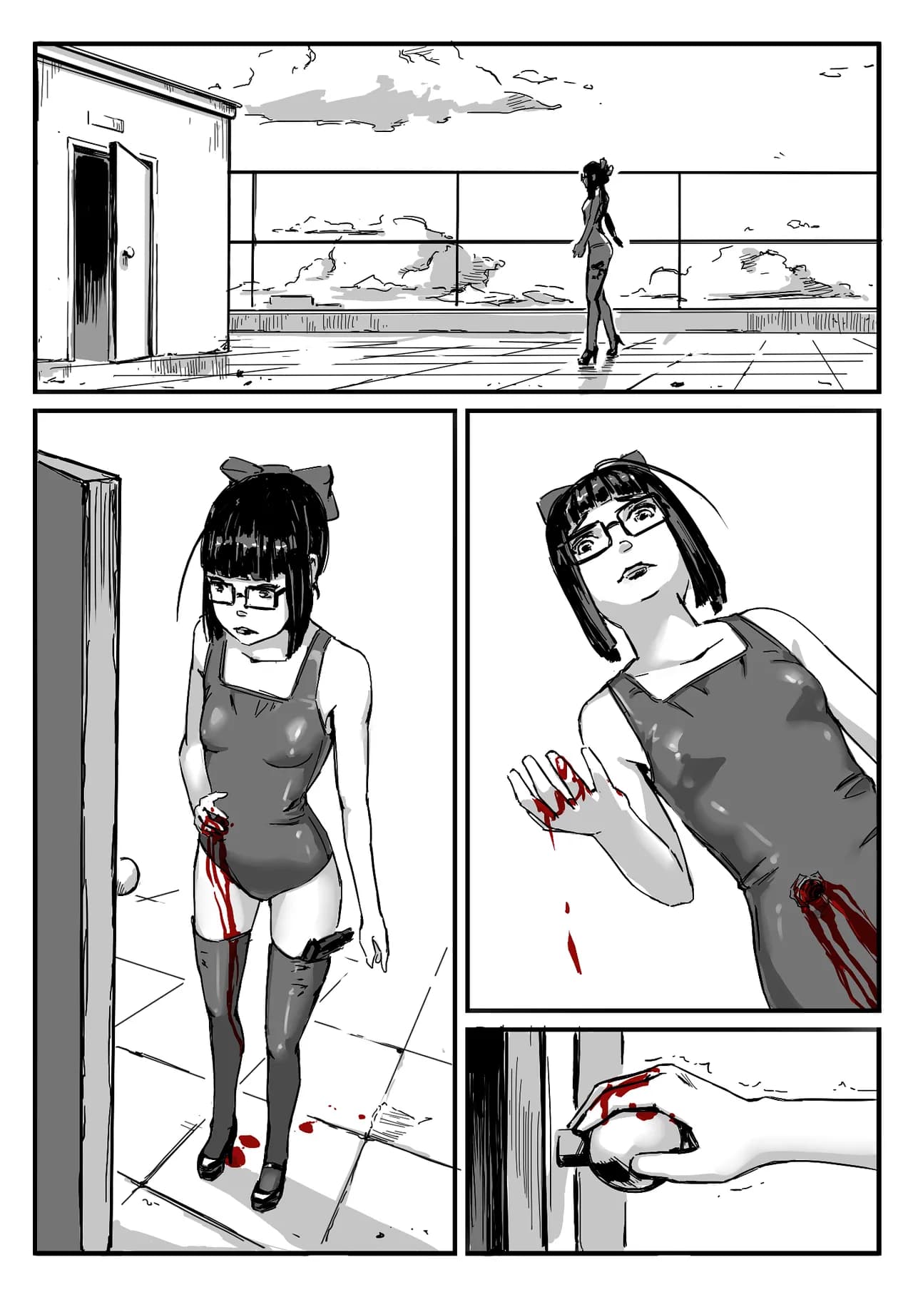 [CrimsonRed] Some comic works page 6