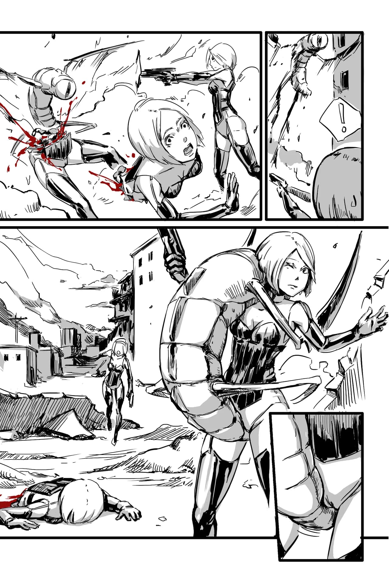 [CrimsonRed] Some comic works page 61