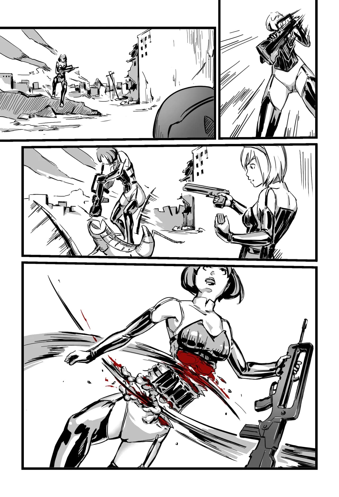 [CrimsonRed] Some comic works page 64