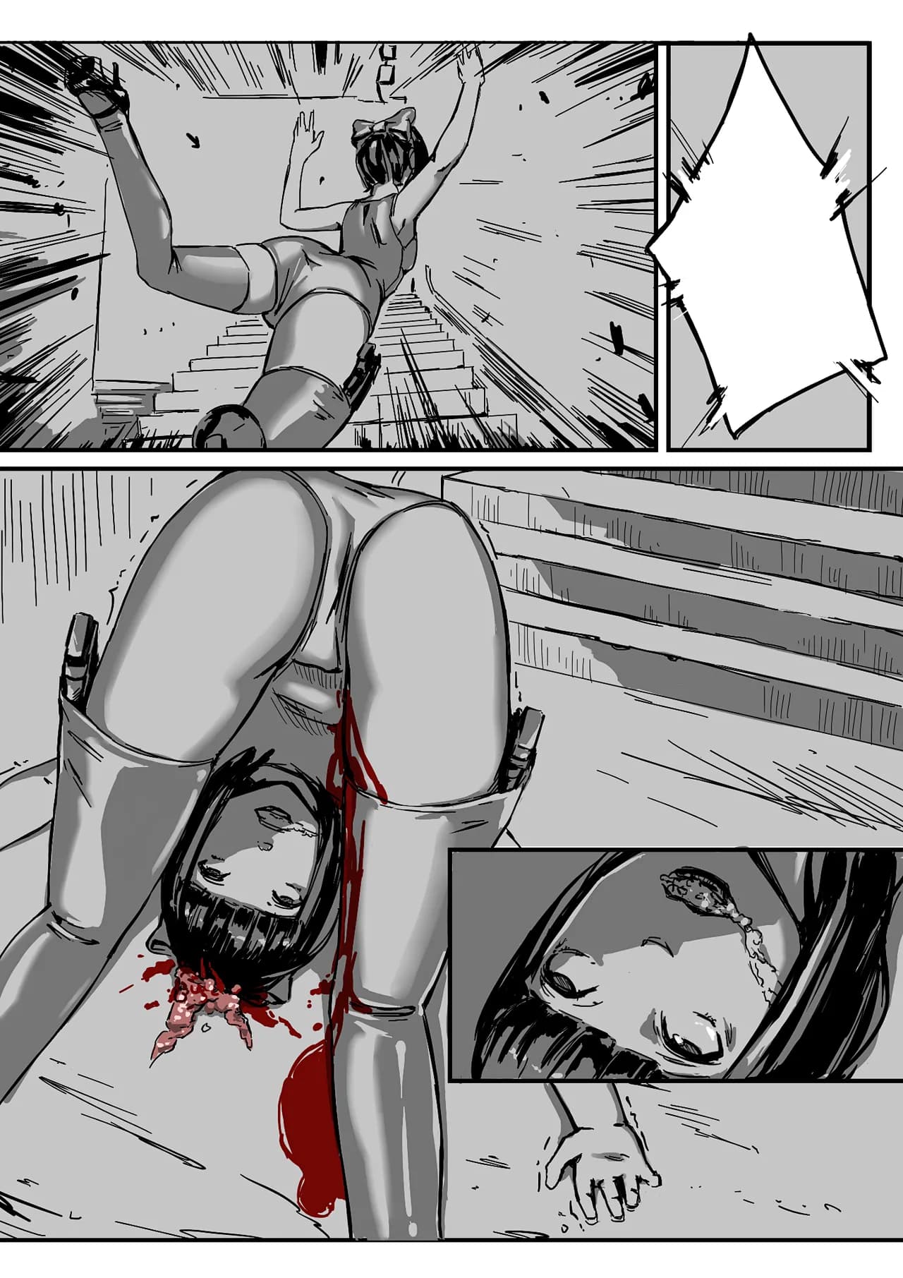 [CrimsonRed] Some comic works page 8