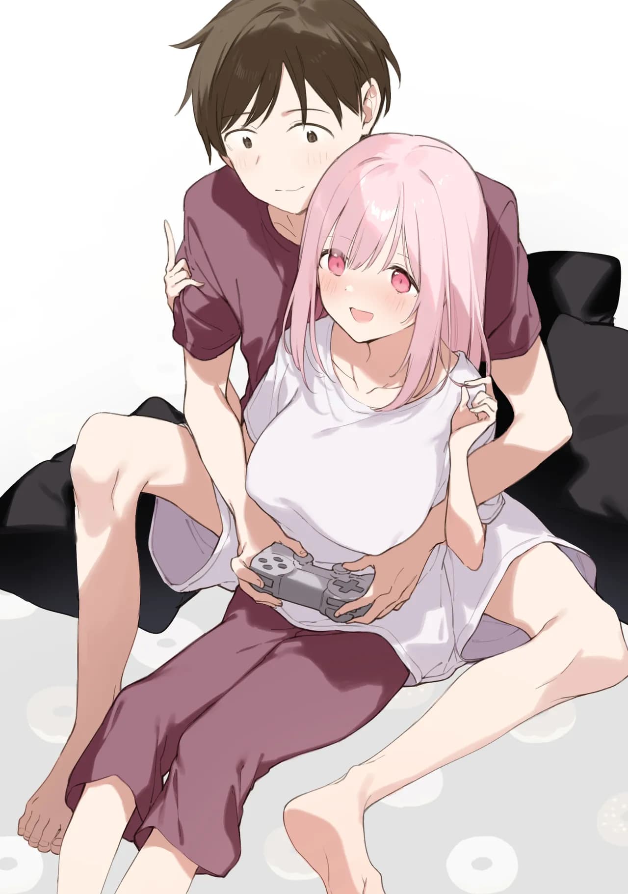 [TOZAN:BU (Fujiyama, Juwatto)] Gaming Kanojo "Full Color Ban" [Chinese] page 57