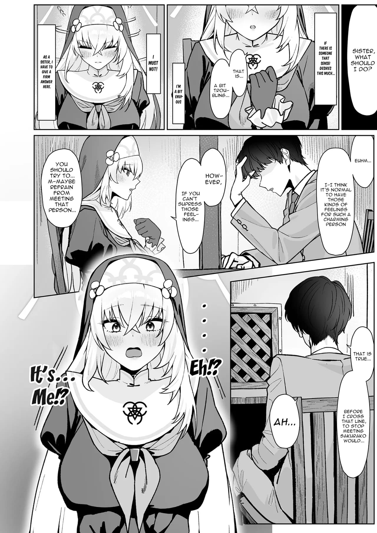 [Banana Pack (Kashou)] Ichijiku no Ha wa Ochite | A Fig Fallen To Immorality (Blue Archive) [Decensored] [Digital] page 4