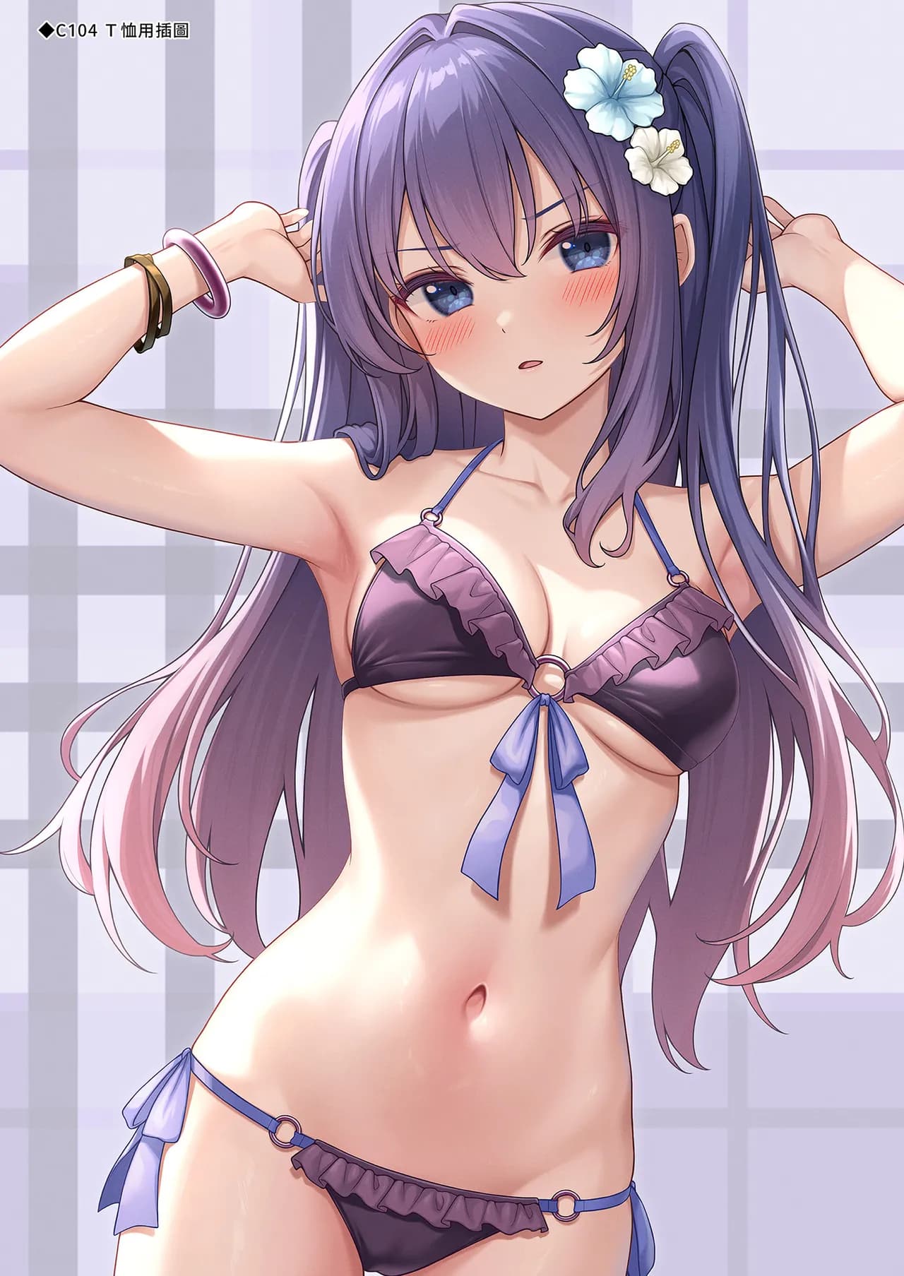 [Mono Letter (Karutamo)] Ecchi na Onaka Kansatsu. Onaka×Mizugi | 色情的小肚肚觀察記。腹部X泳裝2 [Chinese] [Decensored] [Digital] page 17