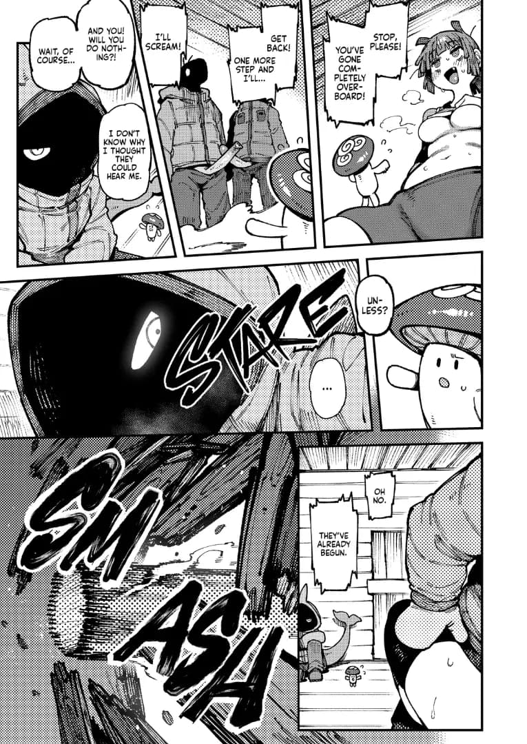 [Hoshoku Shoujo (Karasu Chan)] Ie ga Shike Sugite Haete Kita Genkaku Yuuhatsu Suru Kinoko o Goshoku Shite Hatsujou Shita Ato no Are ya Kore 2 | MY HOUSE WAS WAY TOO HUMID. SO MUCH, IN FACT, MUSHROOMS STARTED GROWING IN IT! WELL. THOSE MUSHROOMS WERE ACTUA page 31