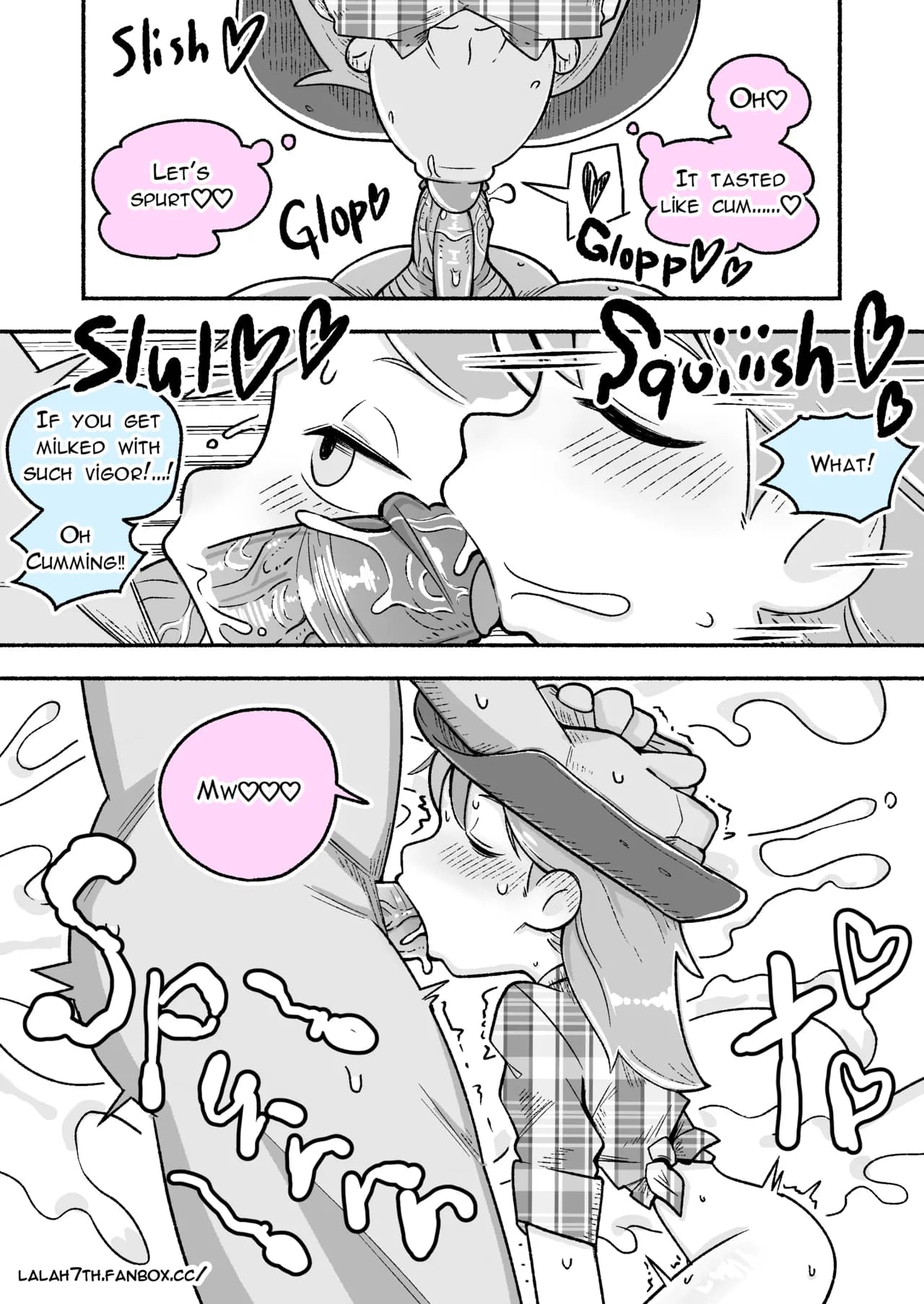 [Sumirechan] Cowgirl Hilda (Hilda) [Japanese, English] page 3
