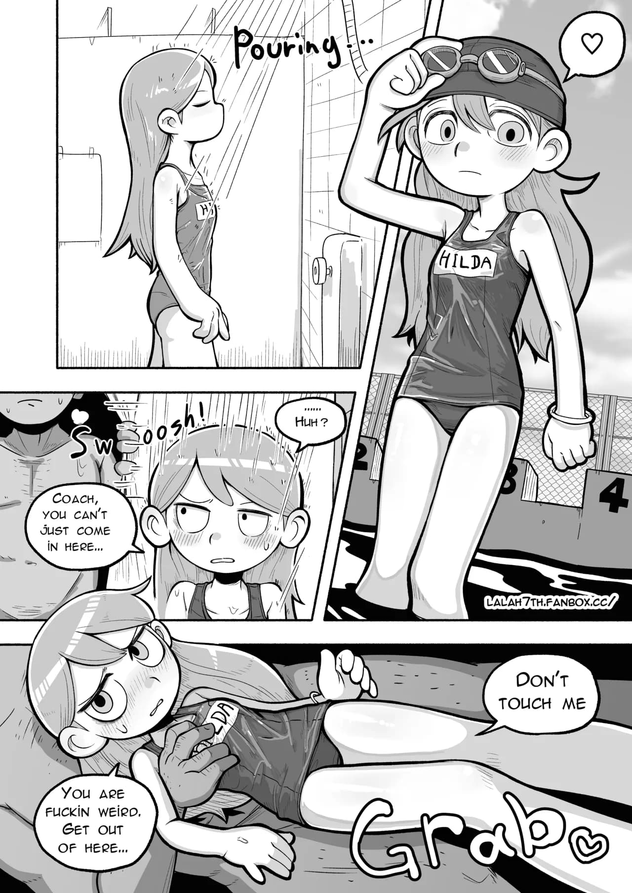 [Sumirechan] Swimsuit Hilda (Hilda) [Japanese, English] page 1