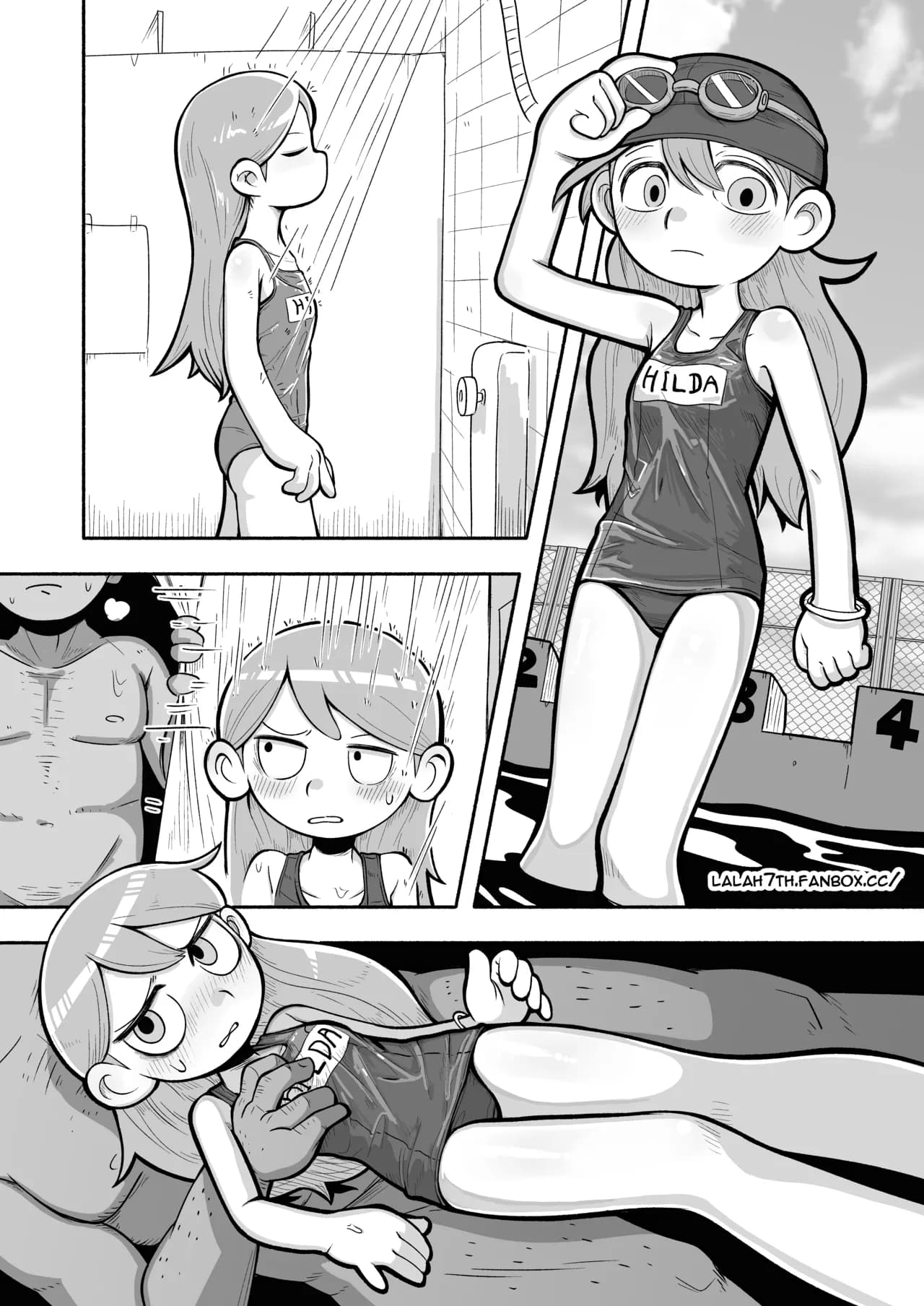 [Sumirechan] Swimsuit Hilda (Hilda) [Japanese, English] page 11