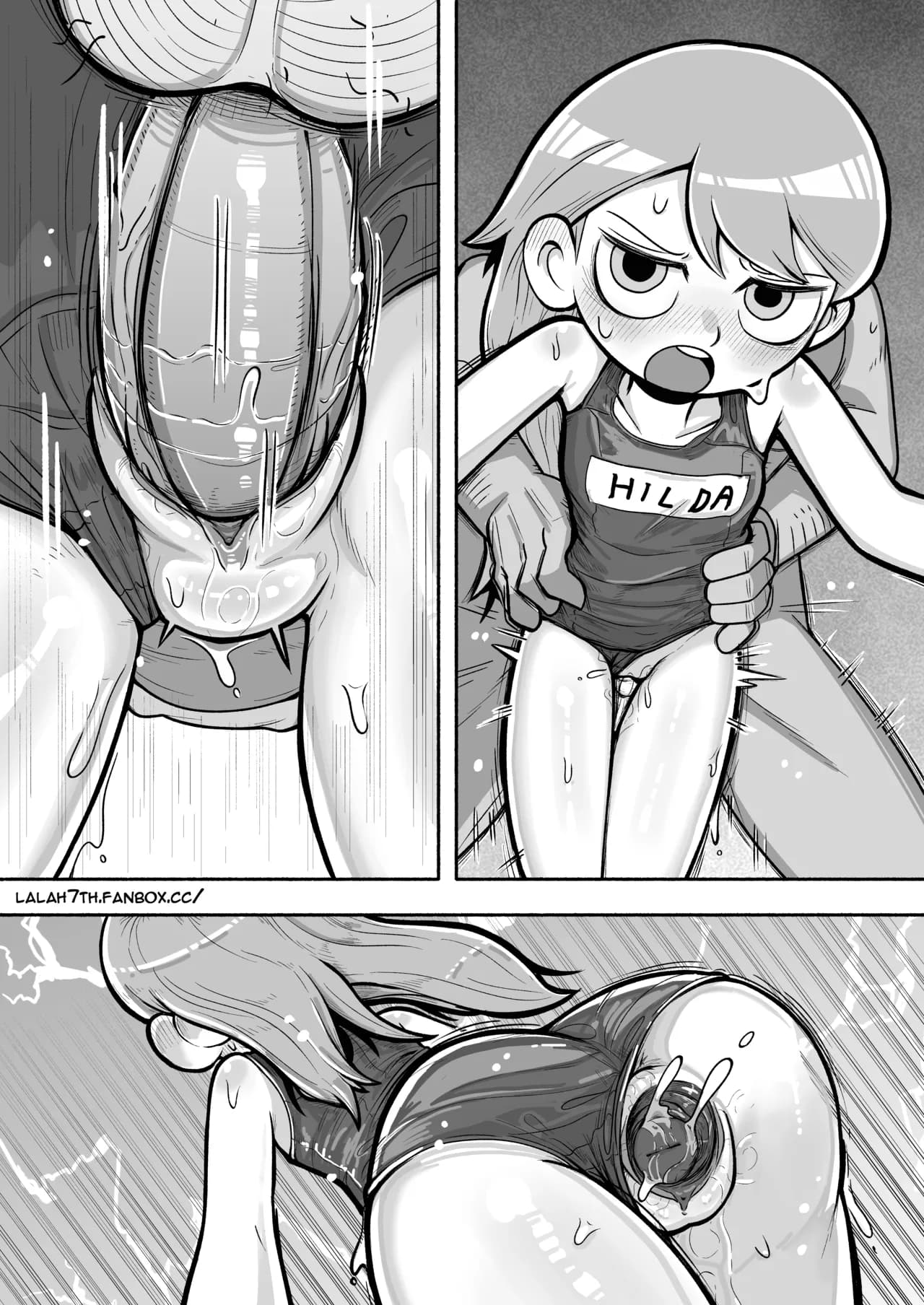[Sumirechan] Swimsuit Hilda (Hilda) [Japanese, English] page 14