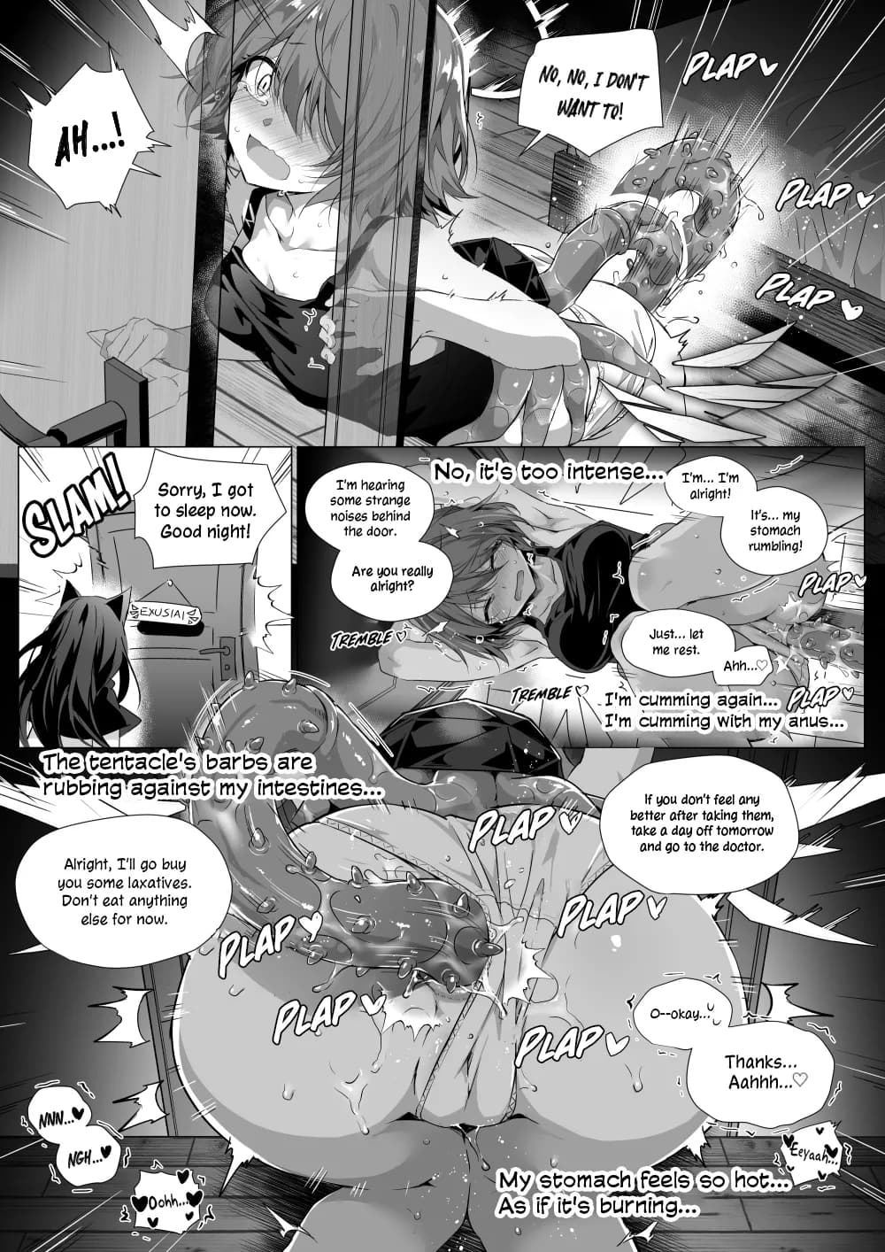 [Kataokasan] 我的肚子才不是虫子的繁育场 | My Stomach is not a Breeding Ground for Bugs (Arknights) [English] [ttttrap + DKKMD Translations] [Decensored] page 35