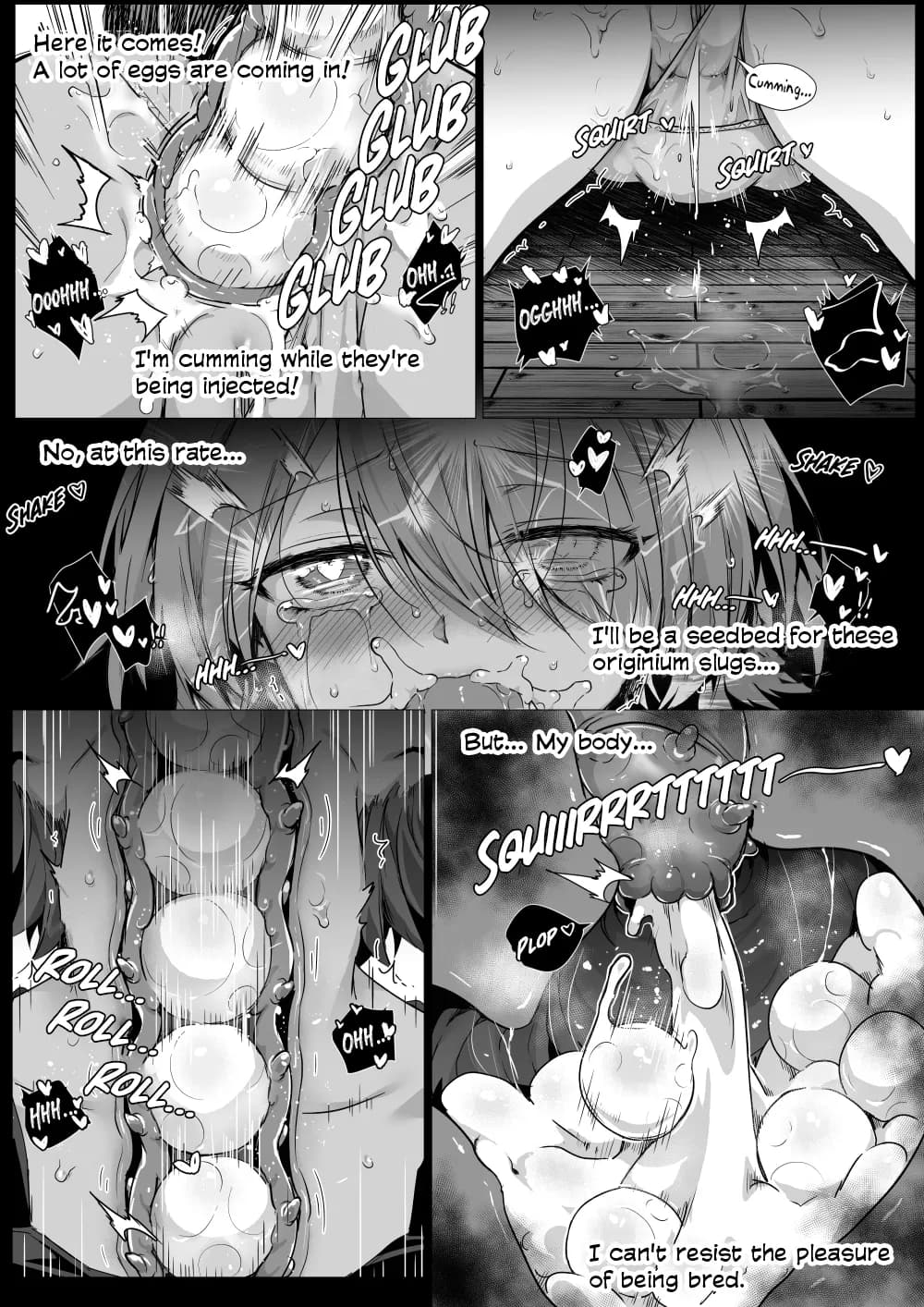 [Kataokasan] 我的肚子才不是虫子的繁育场 | My Stomach is not a Breeding Ground for Bugs (Arknights) [English] [ttttrap + DKKMD Translations] [Decensored] page 39