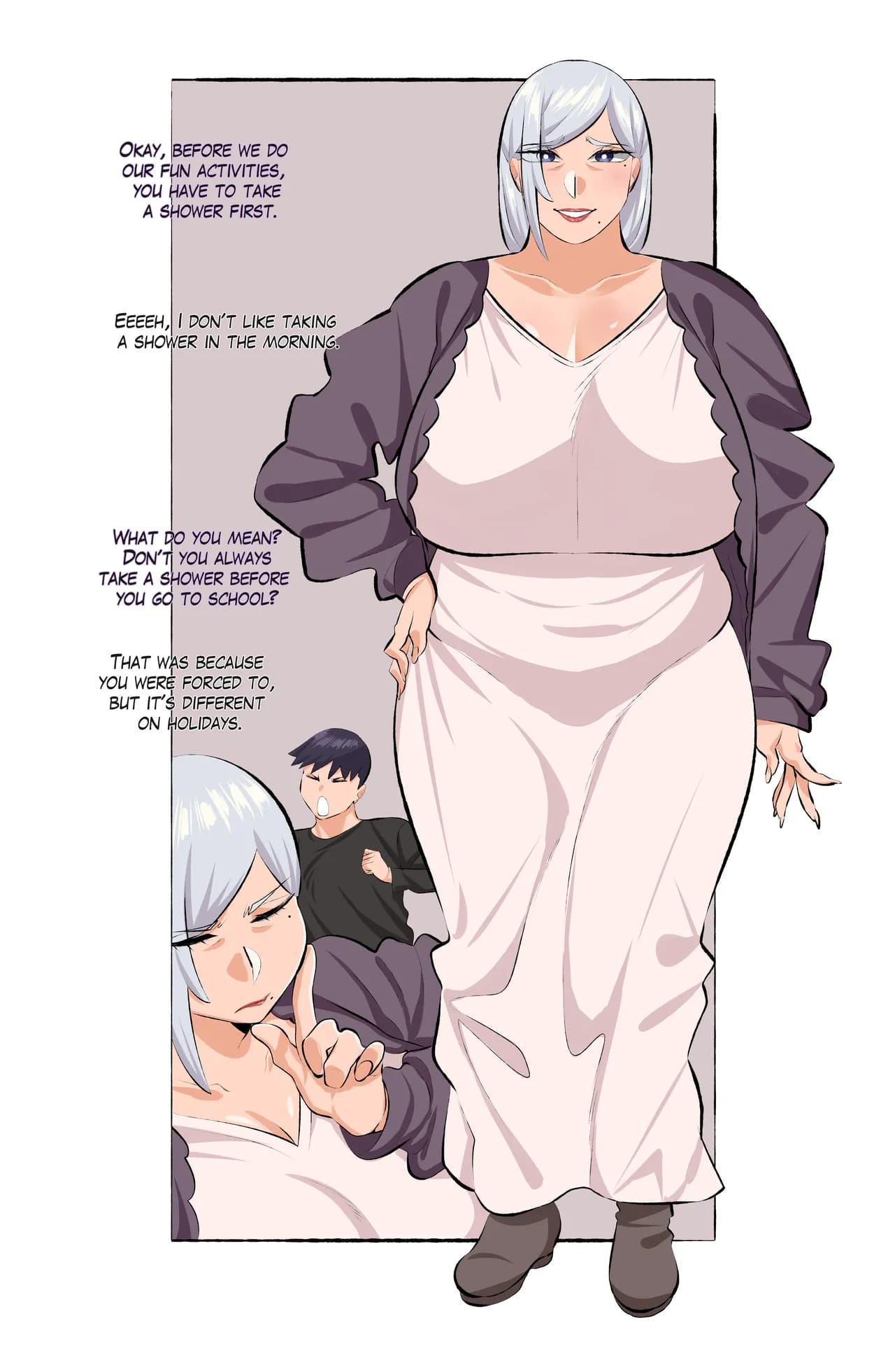 [Neko Plus] Granny Anastasia part 1 page 2