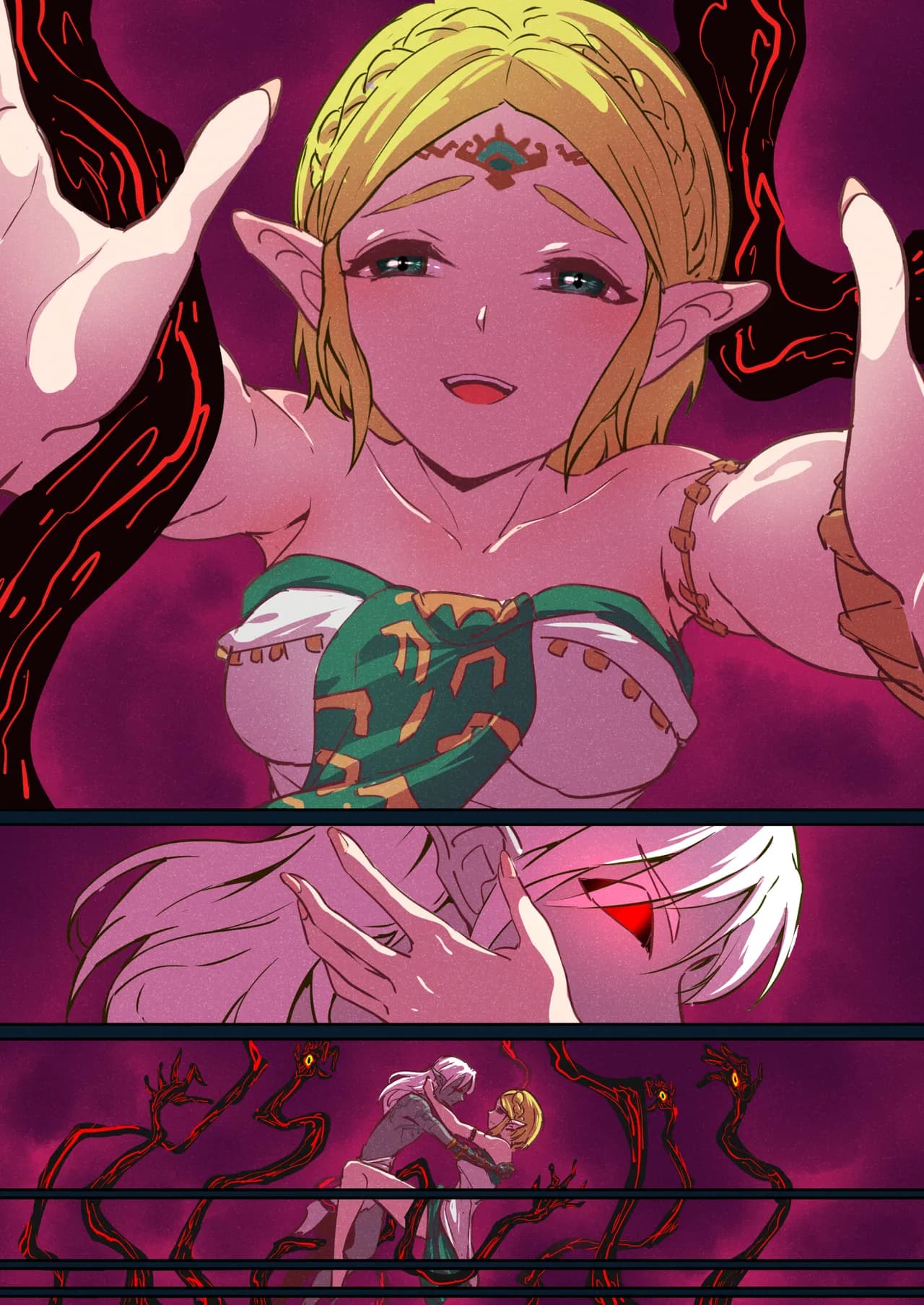 [pz-x] The Legend of Zelda: The Kidnapping of Zelda (Tears of the Kingdom) page 9