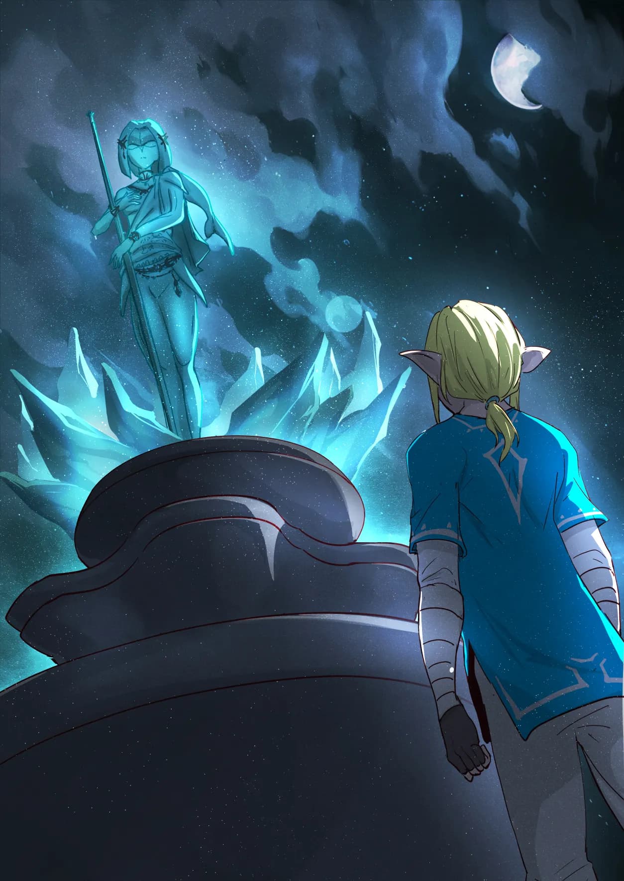 [pz-x] The Legend of Zelda: Date with Mipha (Breath of the Wild) page 2