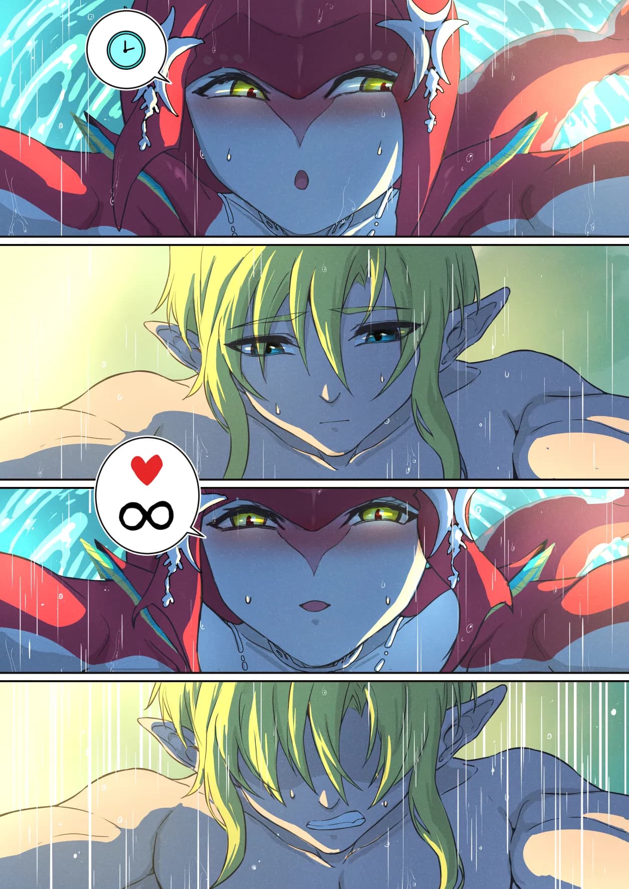 [pz-x] The Legend of Zelda: Date with Mipha (Breath of the Wild) page 25