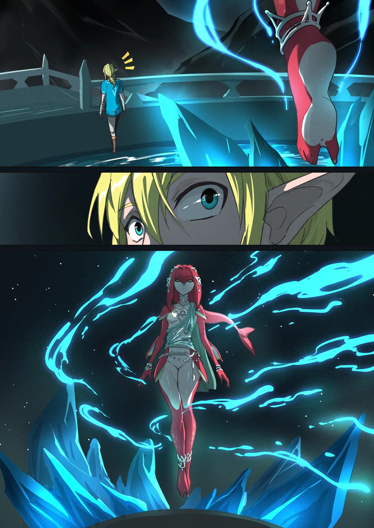 [pz-x] The Legend of Zelda: Date with Mipha (Breath of the Wild) page 4