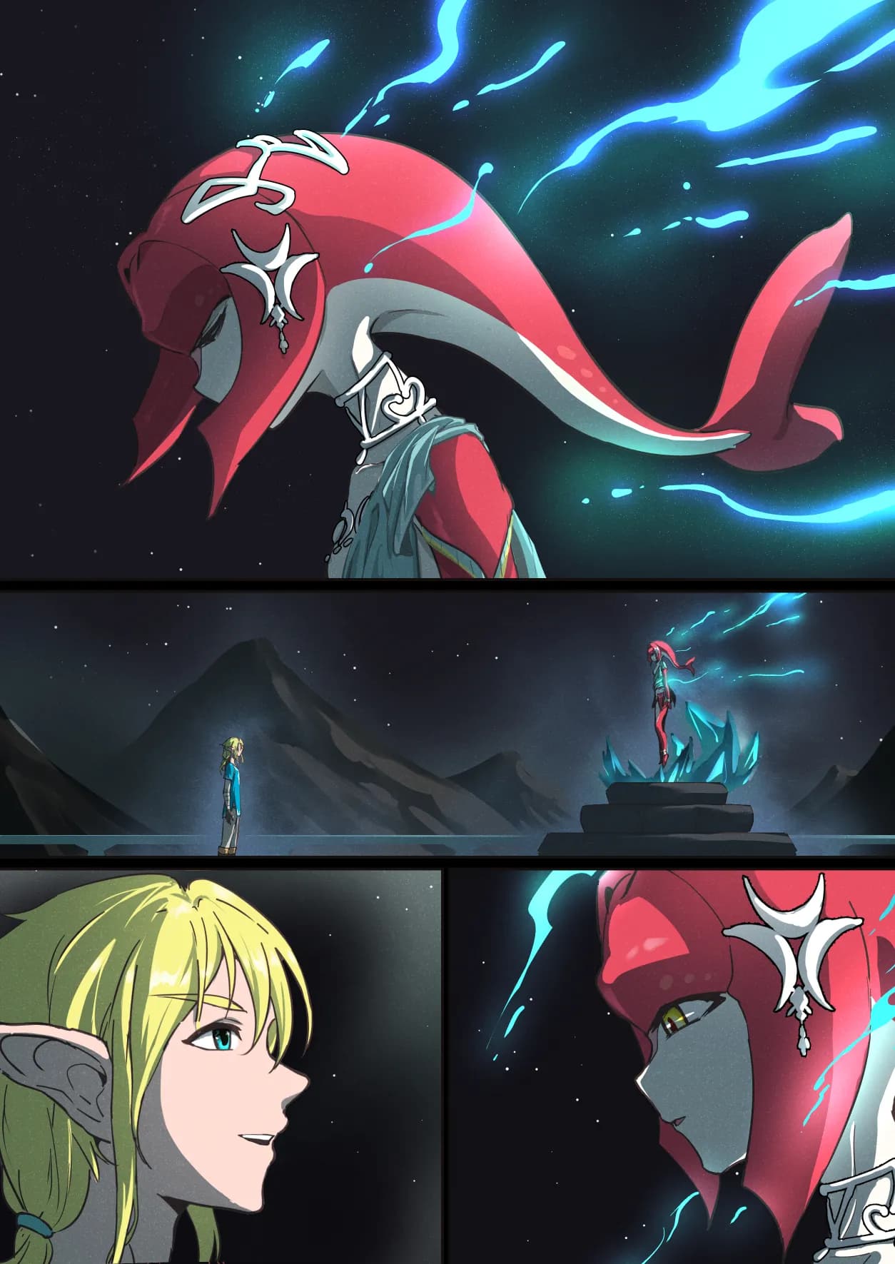 [pz-x] The Legend of Zelda: Date with Mipha (Breath of the Wild) page 5